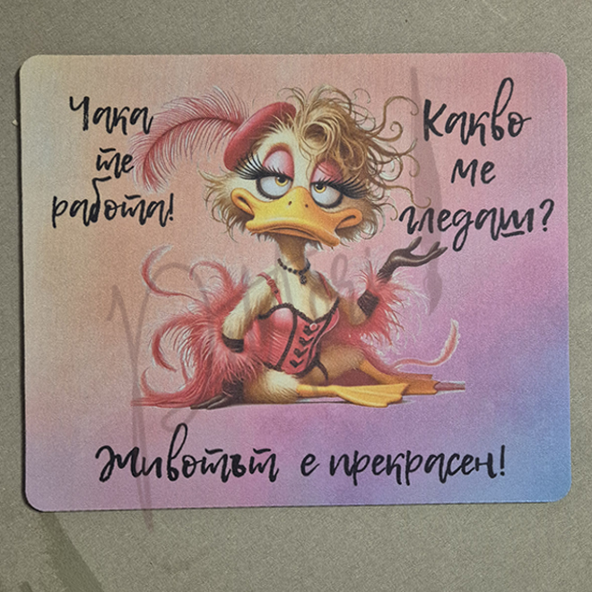 Подложка за мишка серия "Патици"